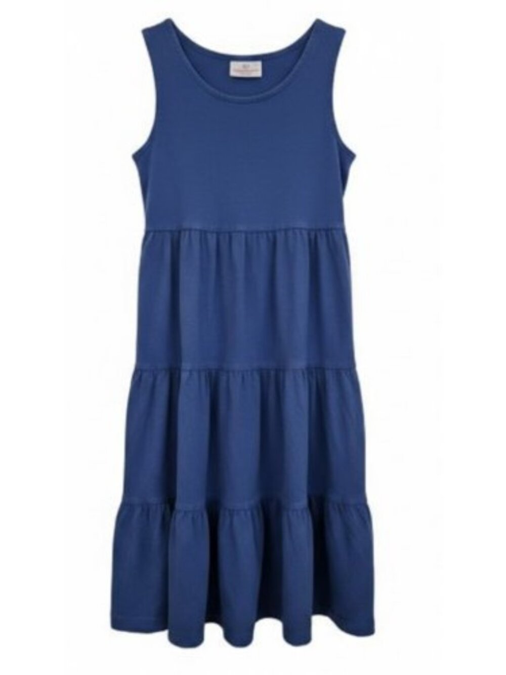 HANNA ANDERSSON Boho Style Racer Back Tank Dress Girls 120 Size 6-7